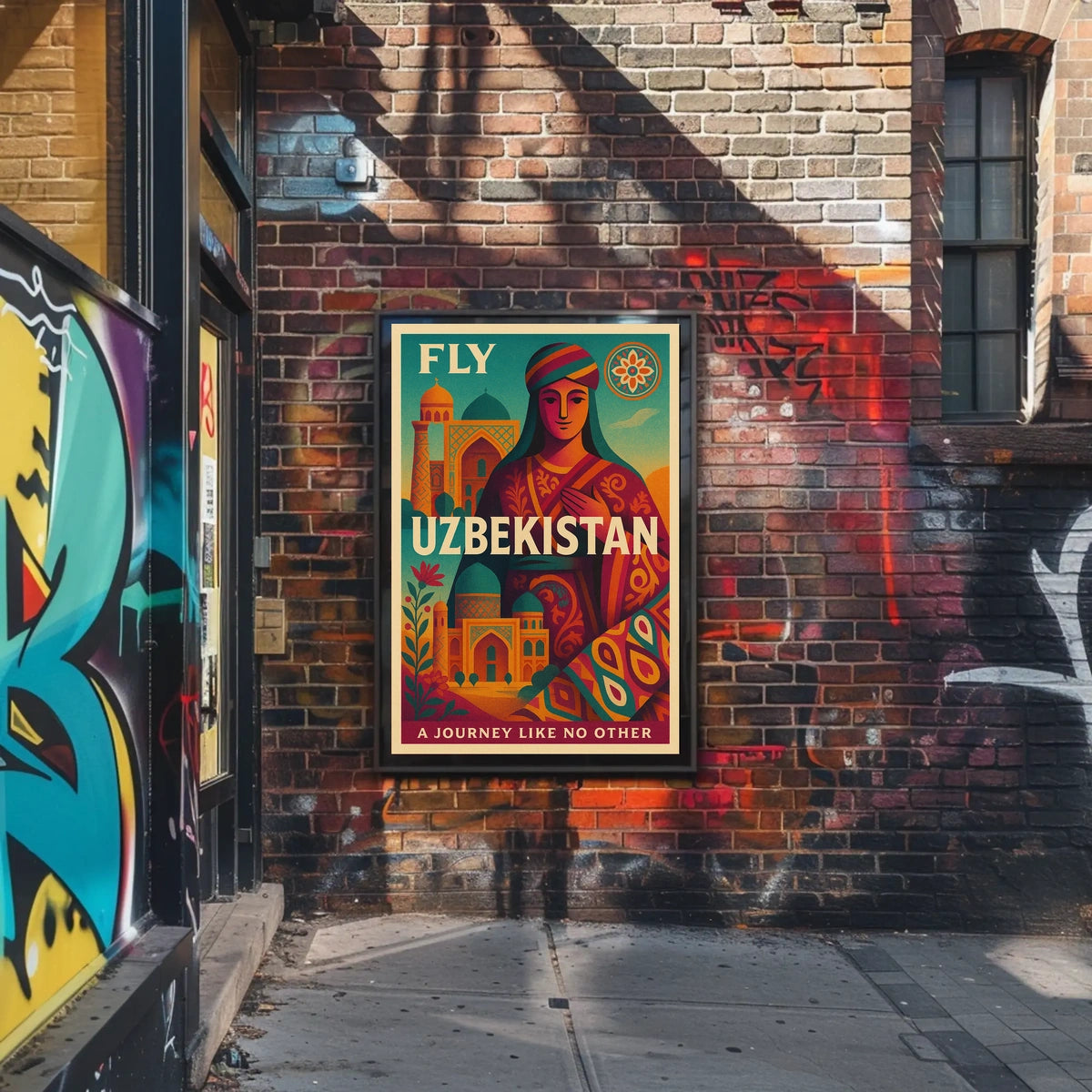 Fly Uzbekistan A Journey Like No Other Poster