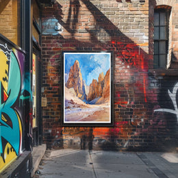 Mount Sinai Landscape Poster PosterGoat