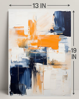 Abstract Color Harmony Abstract Poster