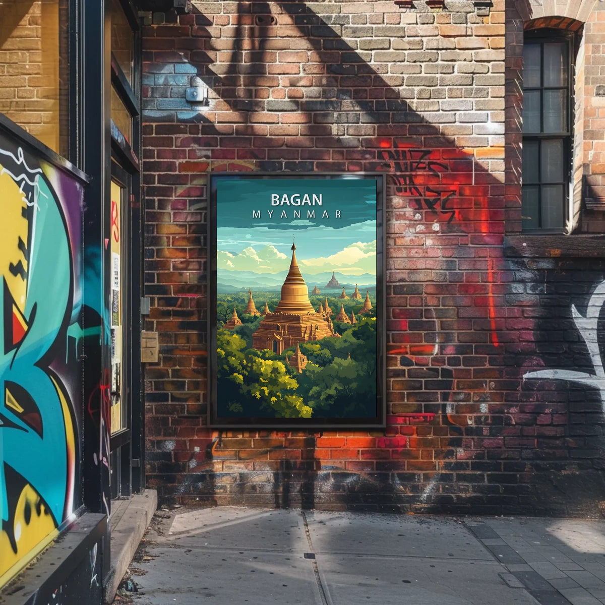 Bagan, Myanmar Poster