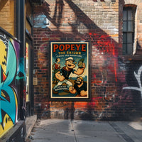 Popeye the Sailor Classic 1929 Adventures Poster