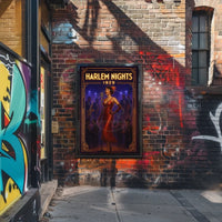 Harlem Nights Jazz Club 1929 Cultural or Heritage Poster