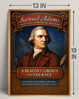 Samuel Adams - Architect of American Freedom Poster PosterGoat
