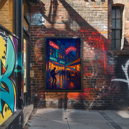 Neon Nights in Mokum Poster