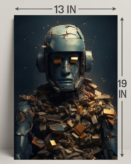 The Mechanical Sentinel Poster PosterGoat