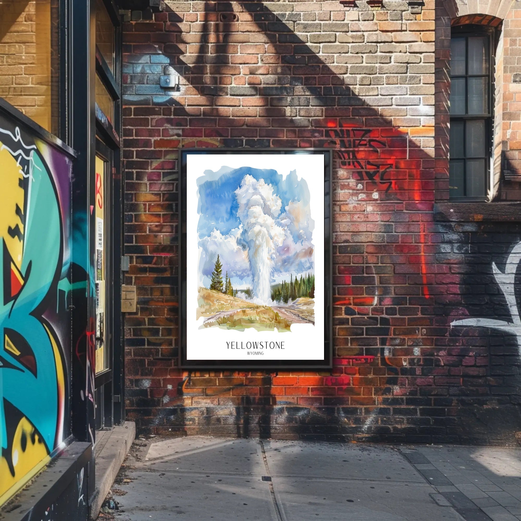 Yellowstone National Park Poster PosterGoat