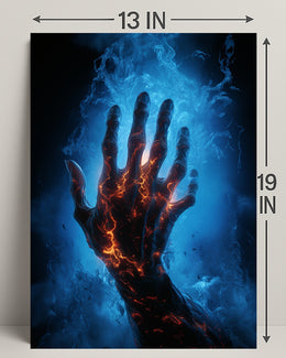 Elemental Hand Poster