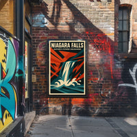 Niagara Falls NatureS Power Unleashed Poster