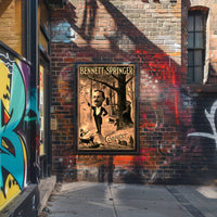 Magical Performance in Enchanted Forest Artistic Poster