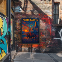 South Dakota Scenic Poster
