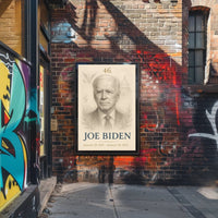 Joe Biden 46th President Sketch Poster Art Print for Home Decor PosterGoat