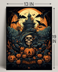 Haunted Halloween Night Poster