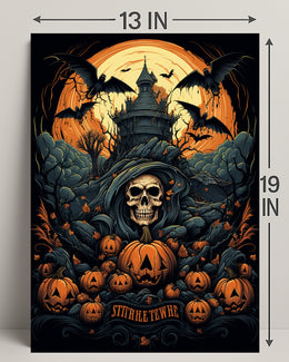 Haunted Halloween Night Poster