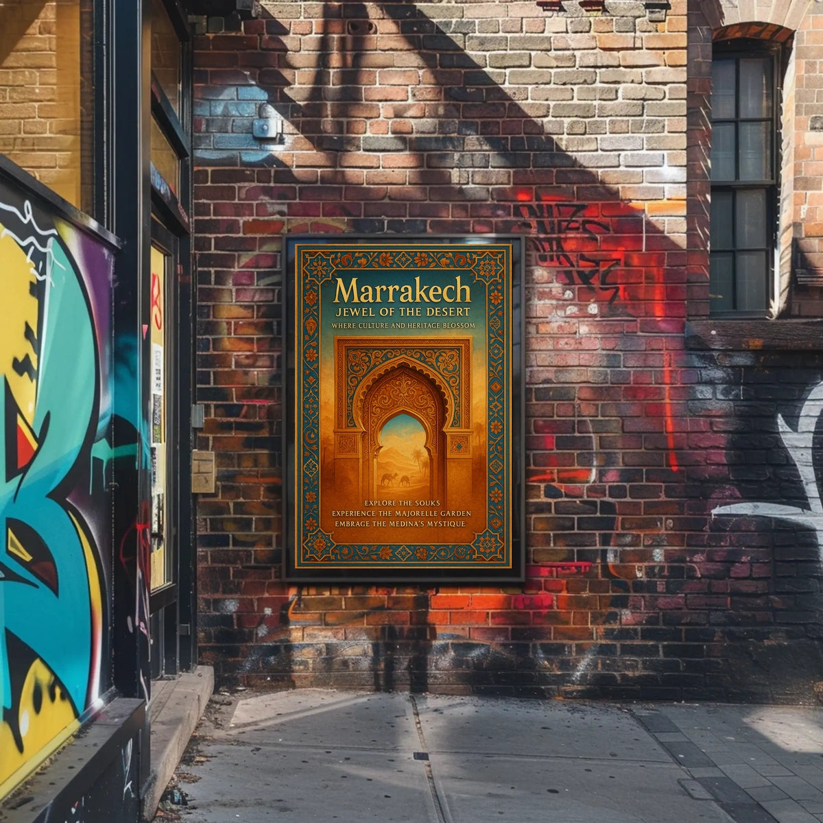 Marrakech Jewel of the Desert Poster