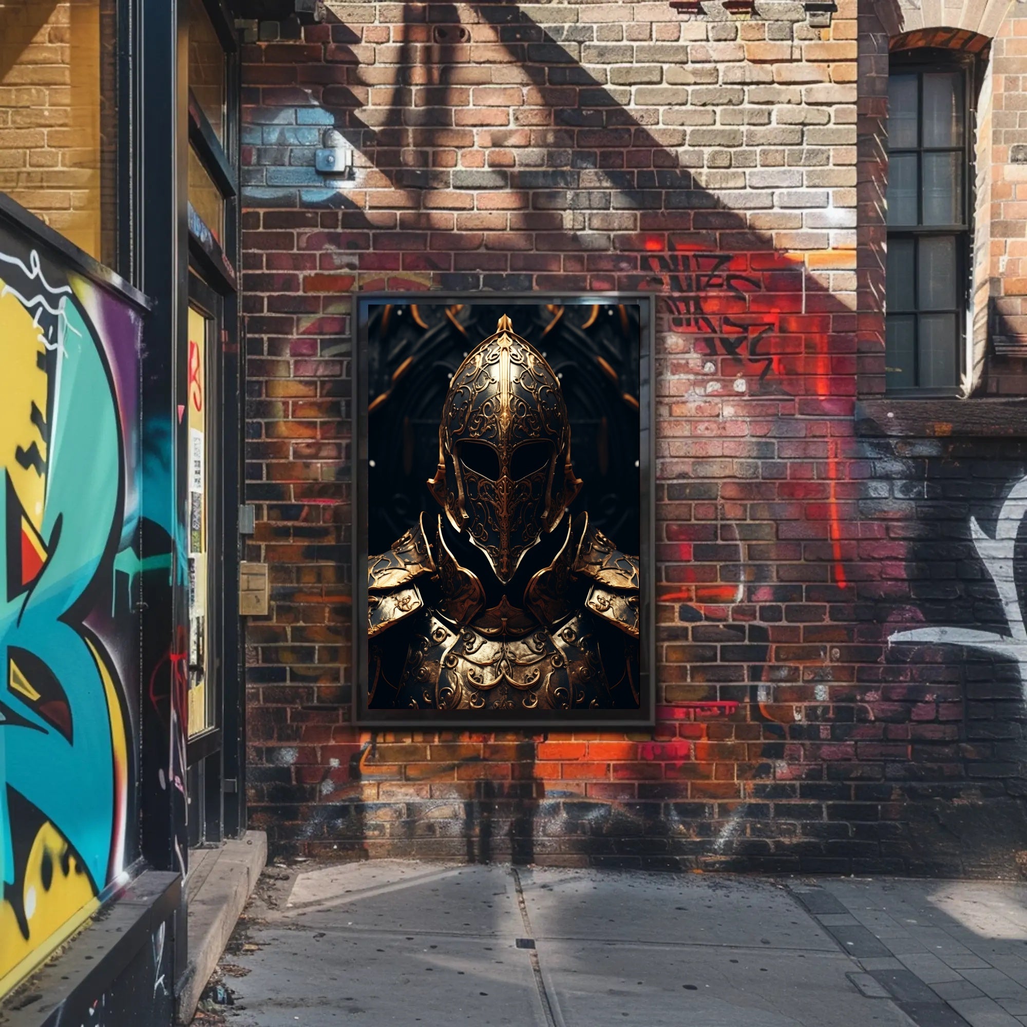 The Golden Knight Poster PosterGoat