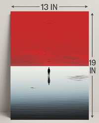 Solitary Reflection Poster