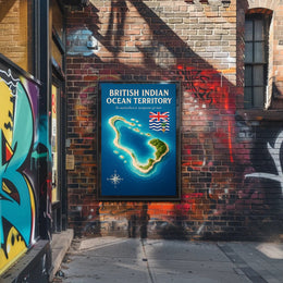 British Indian Ocean Territory Poster PosterGoat