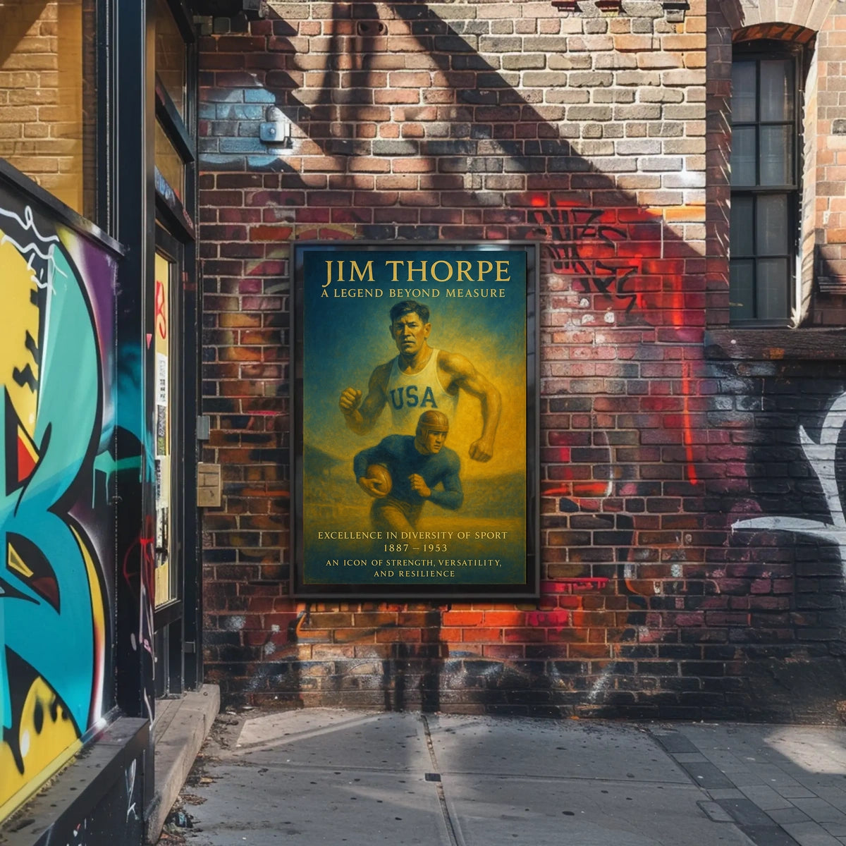 Jim Thorpe A Legend Beyond Measure Poster