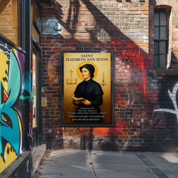 Saint Elizabeth Ann Seton Poster PosterGoat