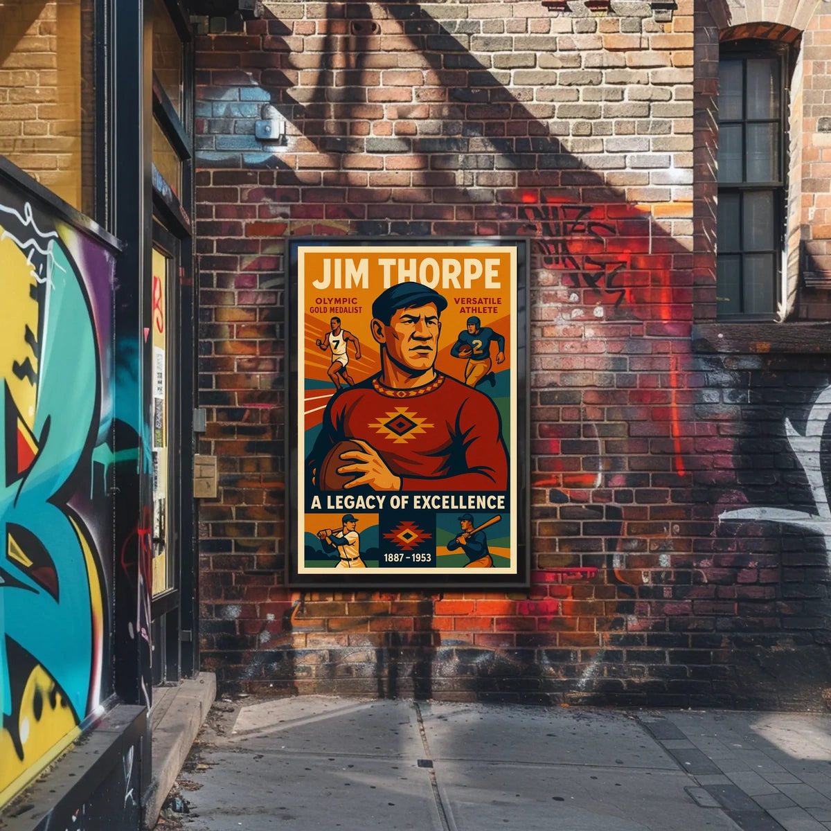 Jim Thorpe Legacy Excellence Poster