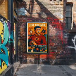 Jim Thorpe Legacy Excellence Poster