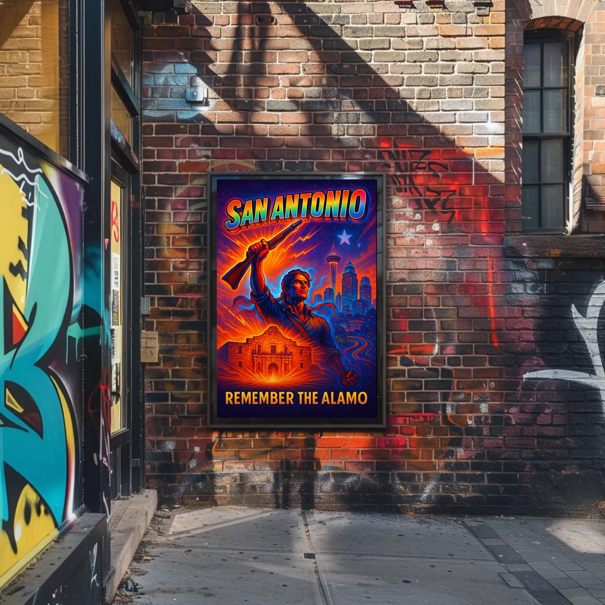 Remember The Alamo Poster