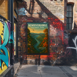 New River Gorge National Park Wall Art
