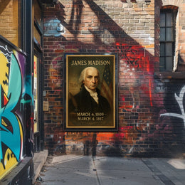 James Madison Poster