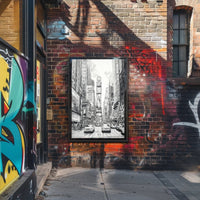 Urban Sketch Times Square Poster