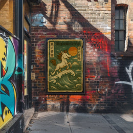 The Adventurous Horse Poster