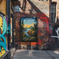 Explore Acadia's Wilderness Poster PosterGoat