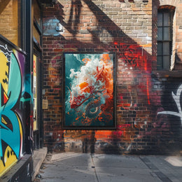 Mystical Dragon Fantasy Art Poster: Hyper-Realistic Design PosterGoat