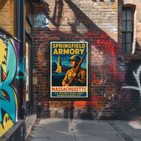 Springfield Armory Massachusetts Poster