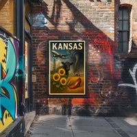 Kansas A Land of Diversity Poster