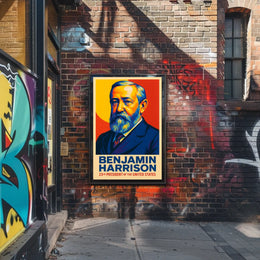 Benjamin Harrison 23Rd President Poster
