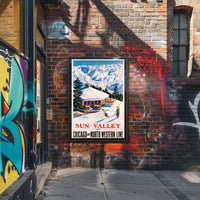 Sun Valley, Idaho Chicago And North Poster