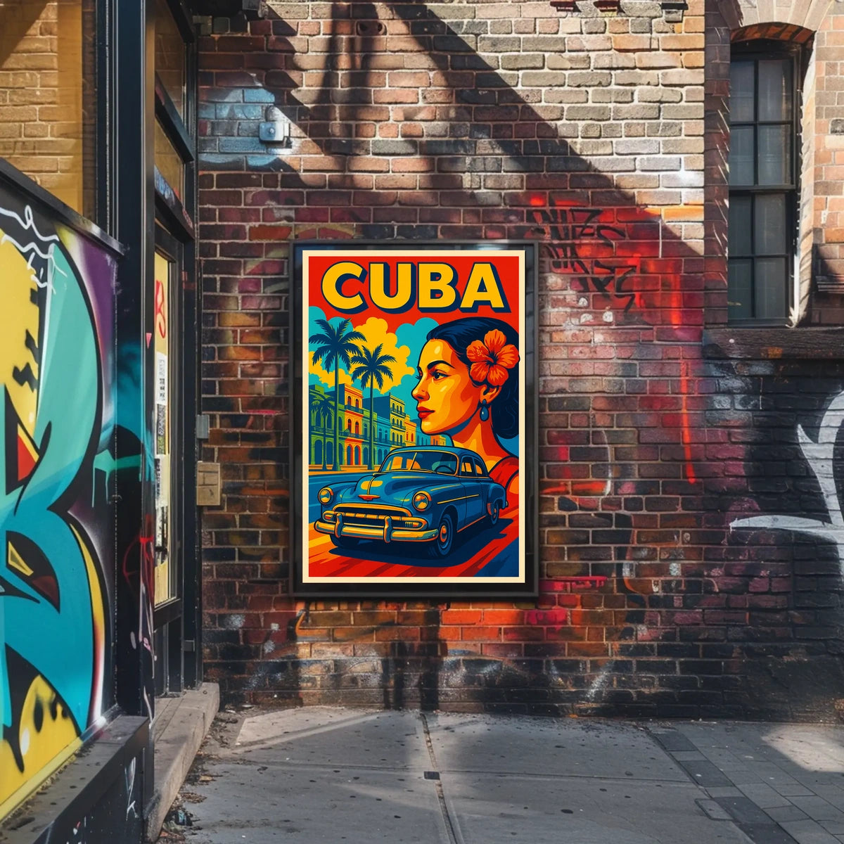 Vibrant Cuba Poster