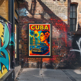 Vibrant Cuba Poster