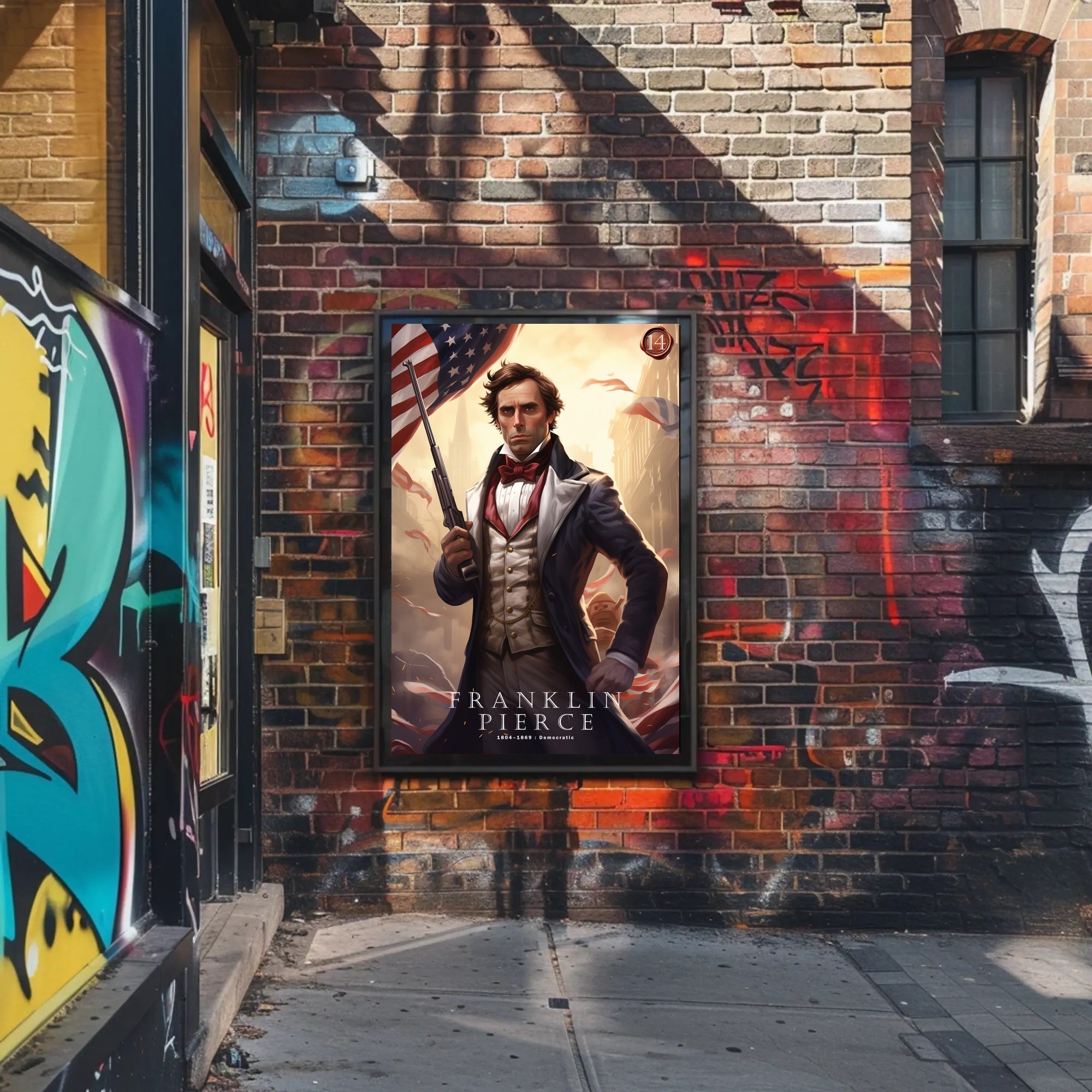 Franklin Pierce: A Democratic Legacy Poster