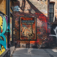 North Charleston, South Carolina Poster