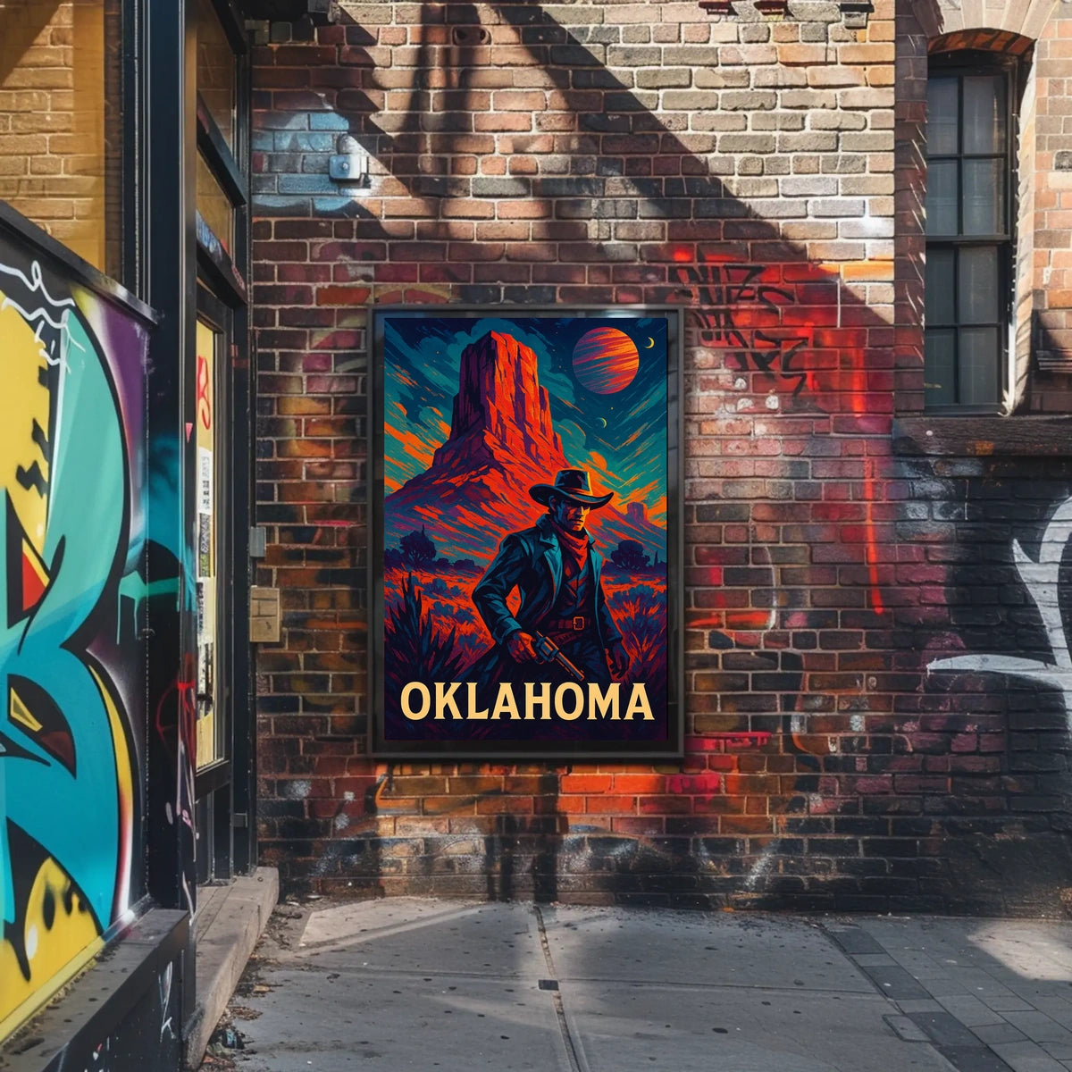 Oklahoma Western Adventure Poster