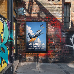 The Jet That Sang Over Korea Poster PosterGoat