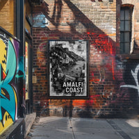 Amalfi Coast Poster Wall Art For Living Rooms Decor