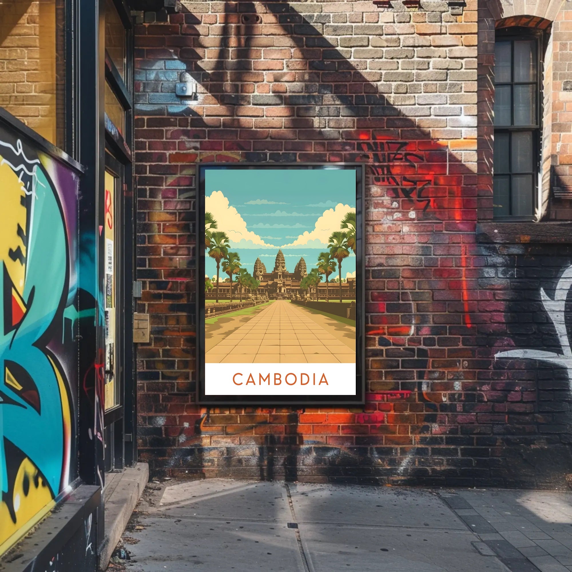 Cambodia's Majestic Heritage Poster