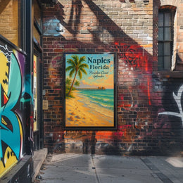 Naples, Florida Paradise Coast Poster