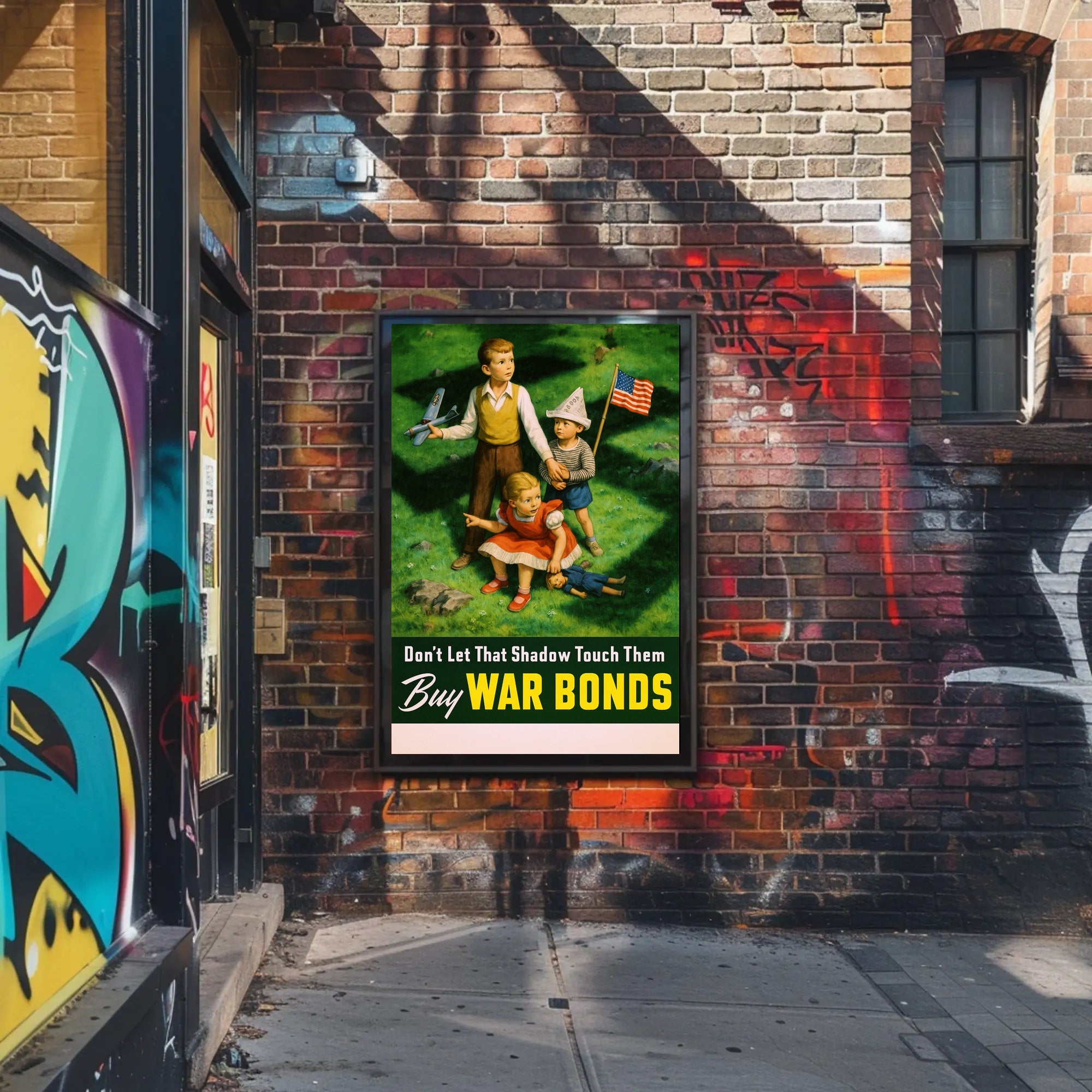 Don't Let That Shadow Touch Them Poster PosterGoat