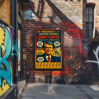 Jimmy Carter United States Leader Photo Tribute Poster PosterGoat