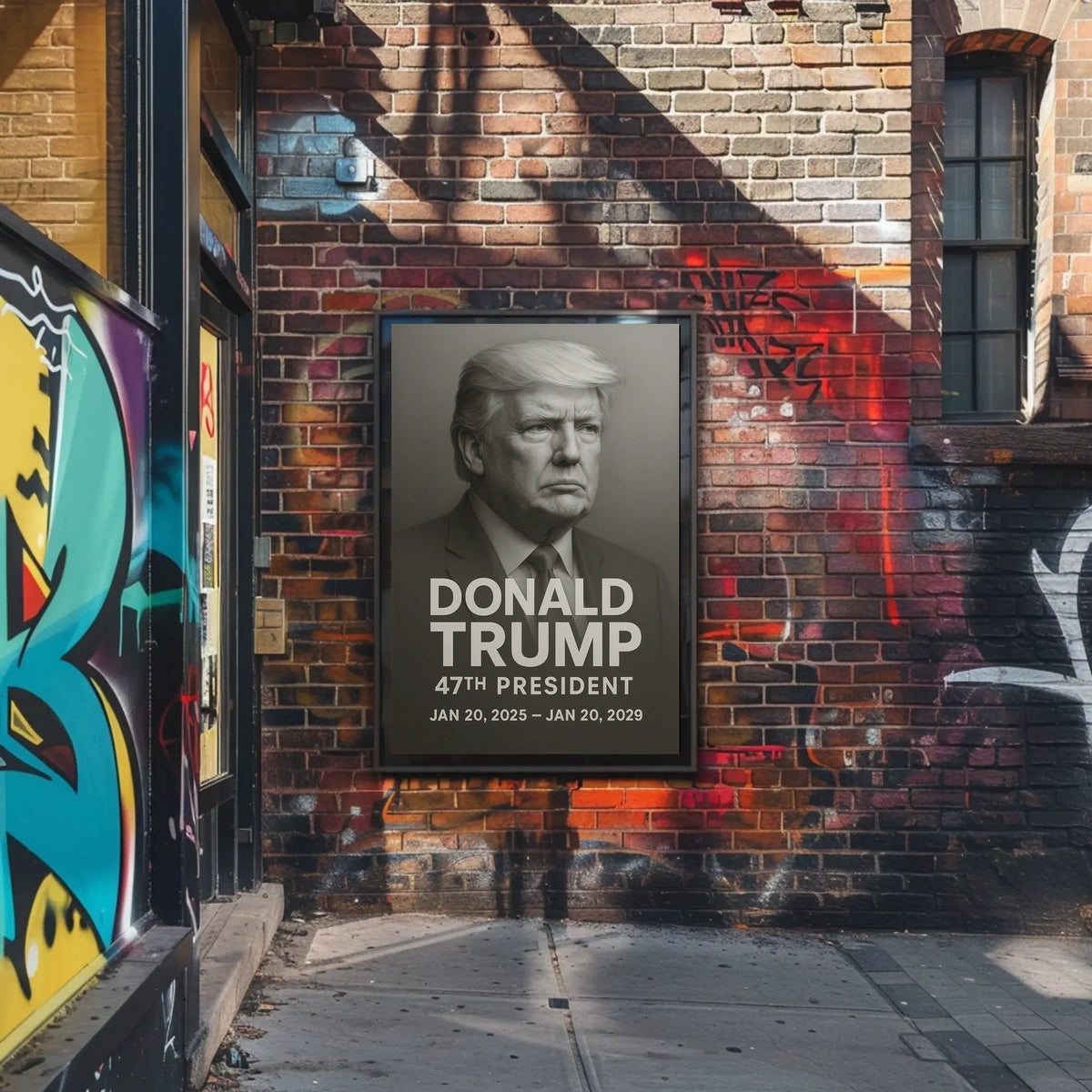 Donald Trump 47th President Poster