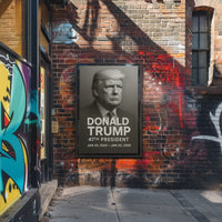 Donald Trump 47th President Poster
