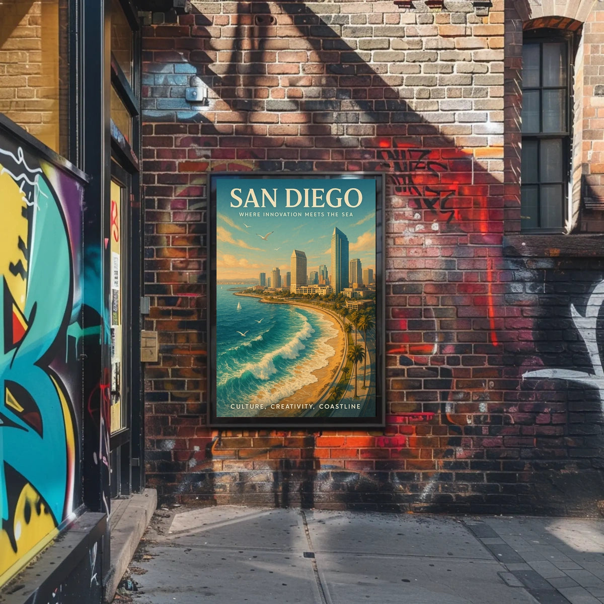 San Diego Where Innovation Meets The Poster